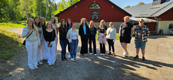 Elever på studiebesök