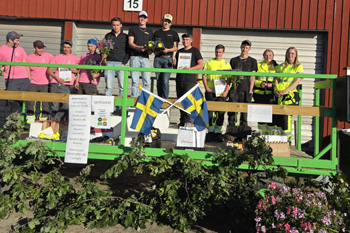 Prispall med 12 personer